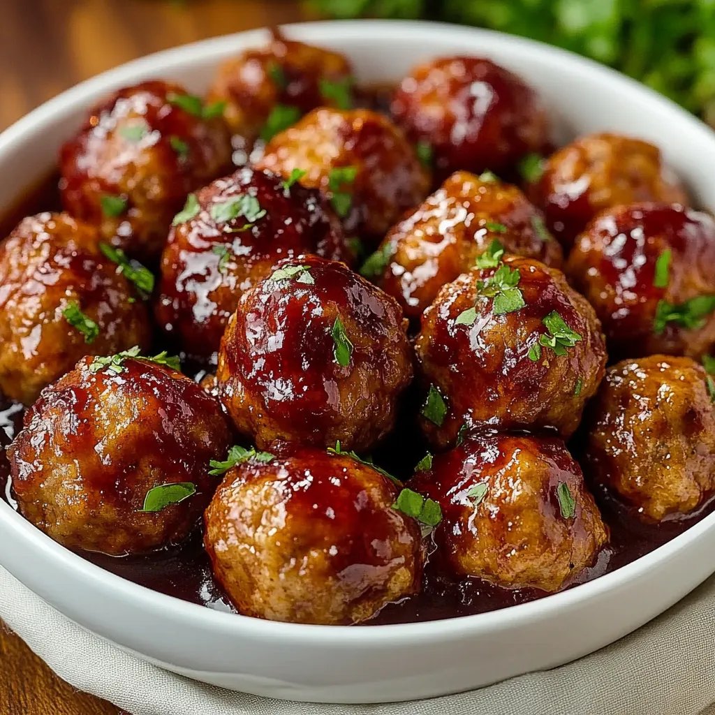 Best Christmas Cranberry Meatballs