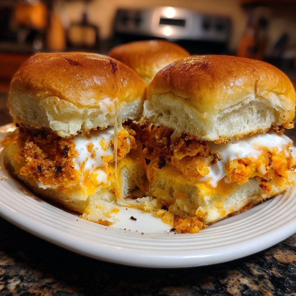 Buffalo Chicken Sliders