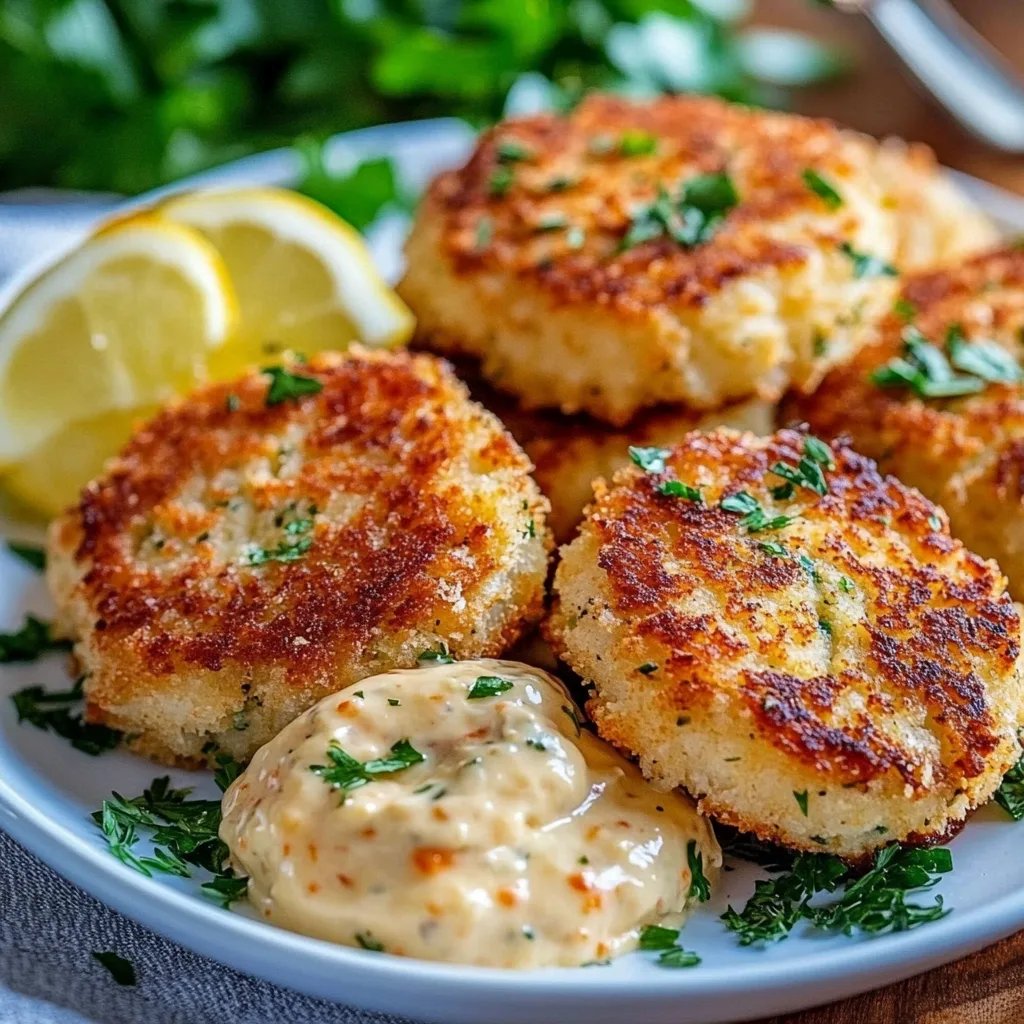 Easy Shrimp Cakes with Lemon Aioli