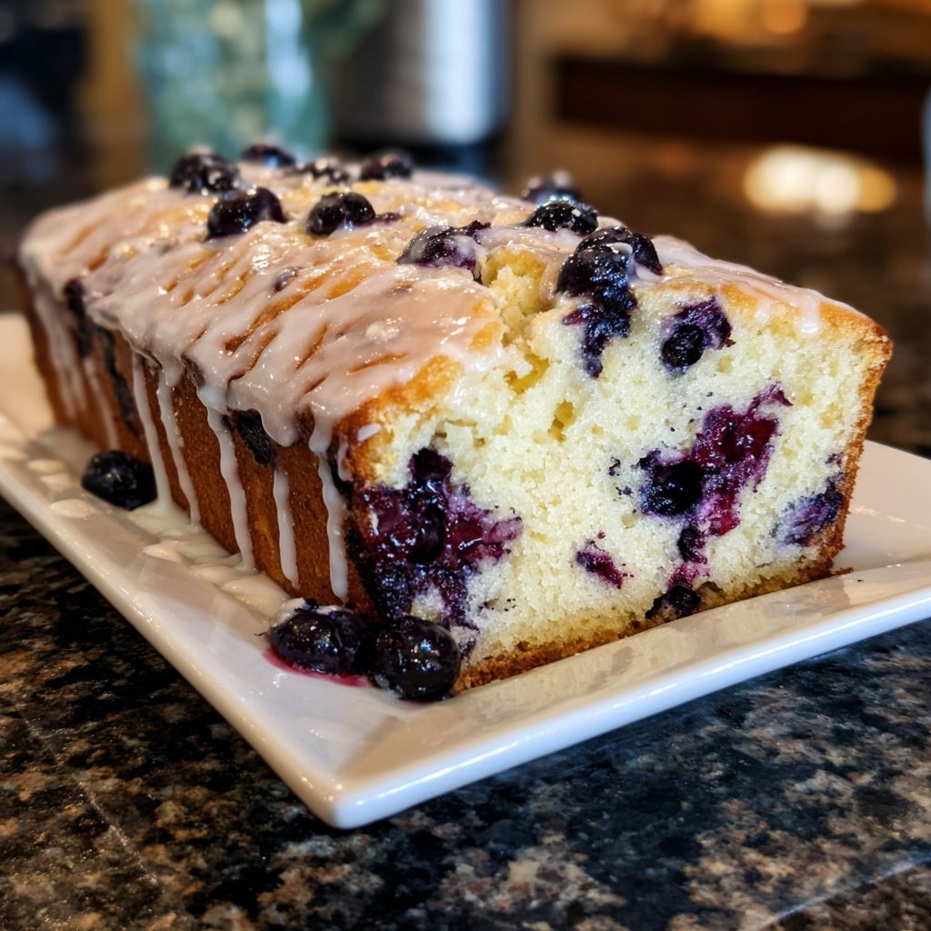 Baking & Desserts Lemon Blueberry Loaf Cake