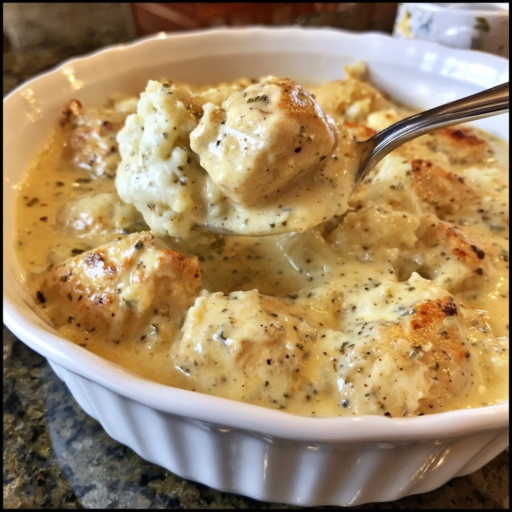 Comfort Food Creamy Chicken and Mashed Potatoes