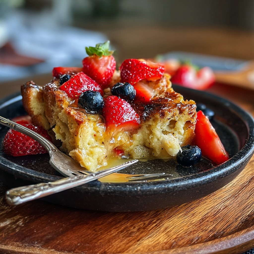Baked French Toast Casserole With Berries