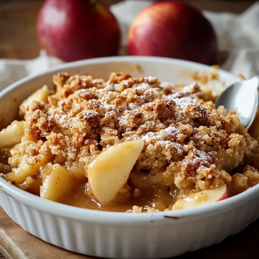 Baked Apple Crumble