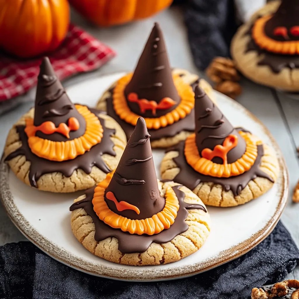 Cute Pilgrim Hat Cookies