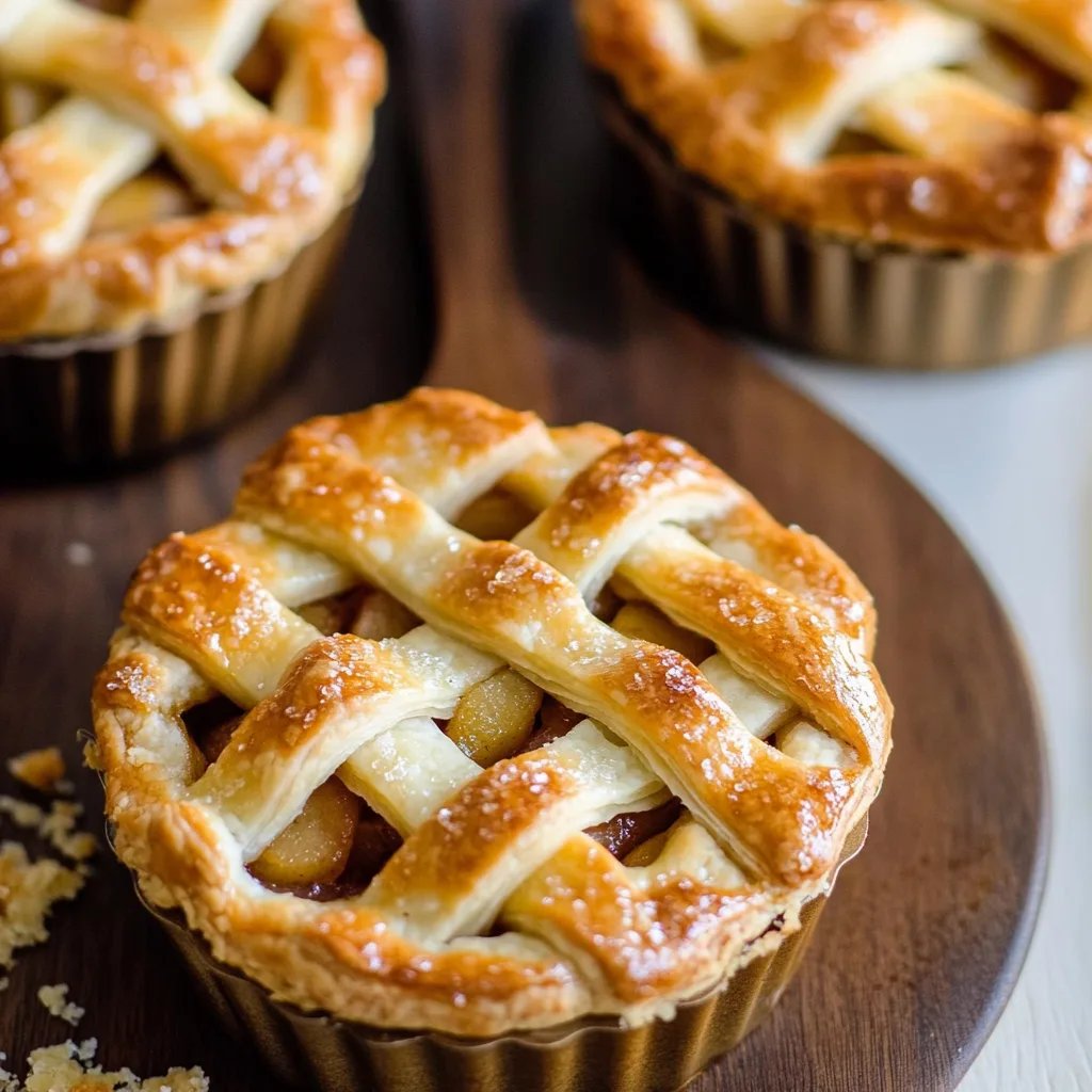 Easy Muffin Tin Mini Apple Pies