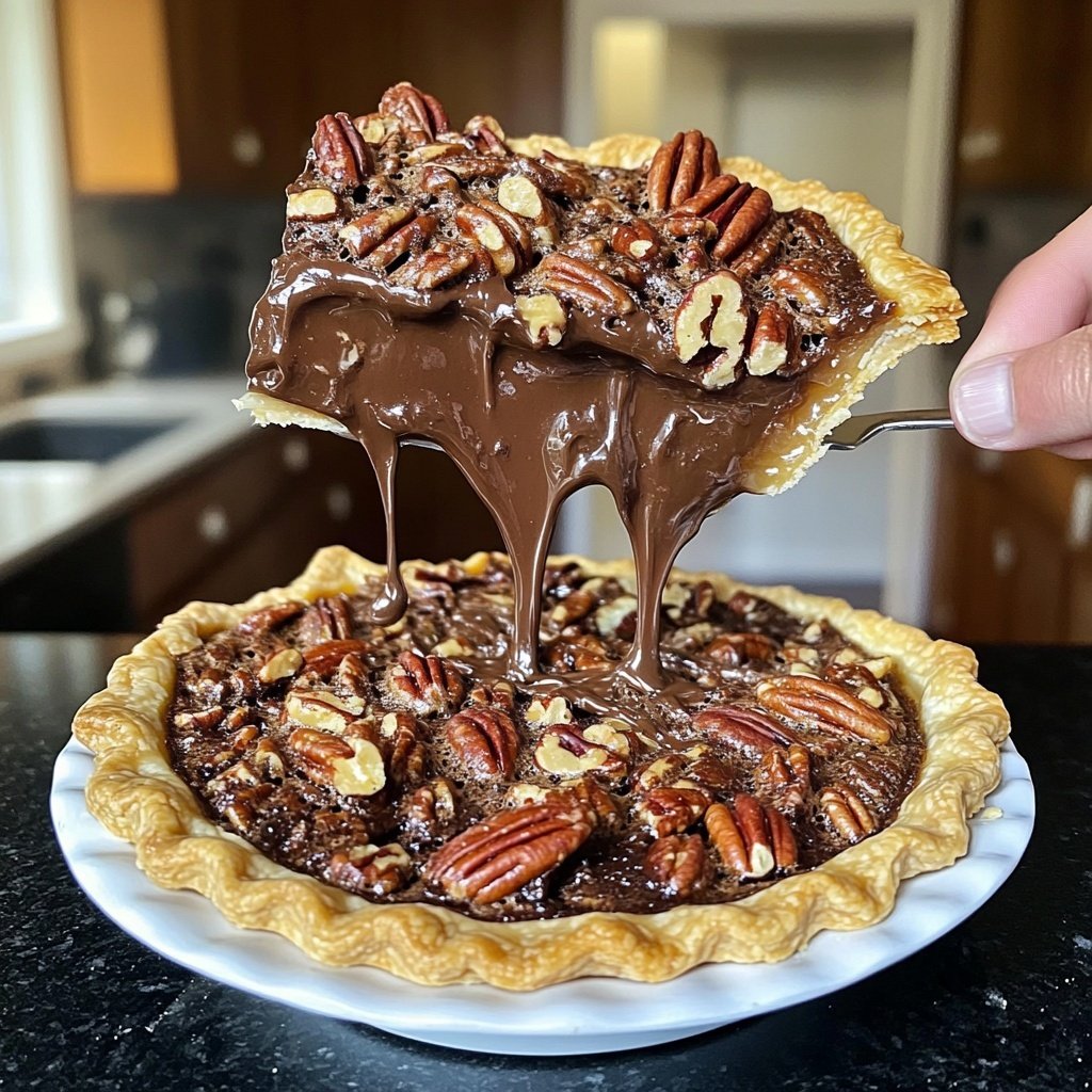 Texas Chocolate Pecan Pie