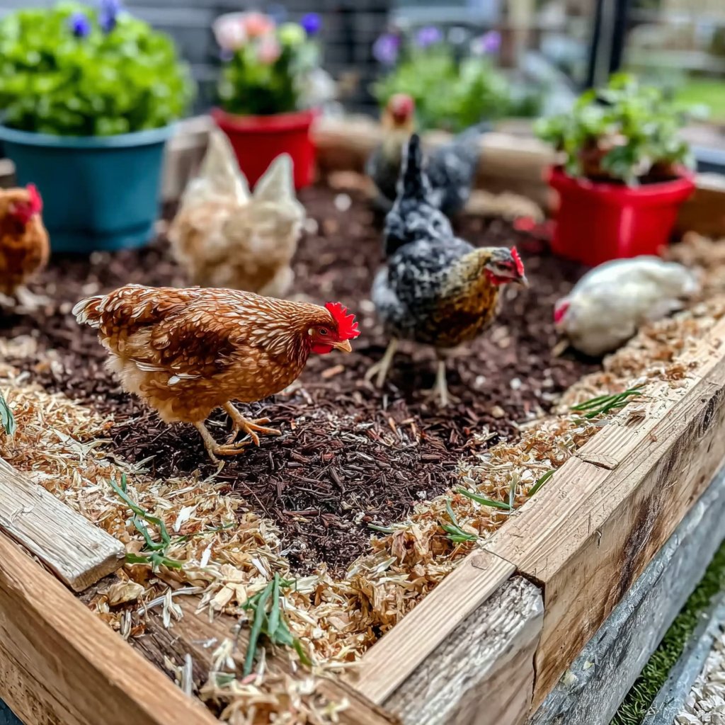 Chicken Run Ideas Using Recycled Materials