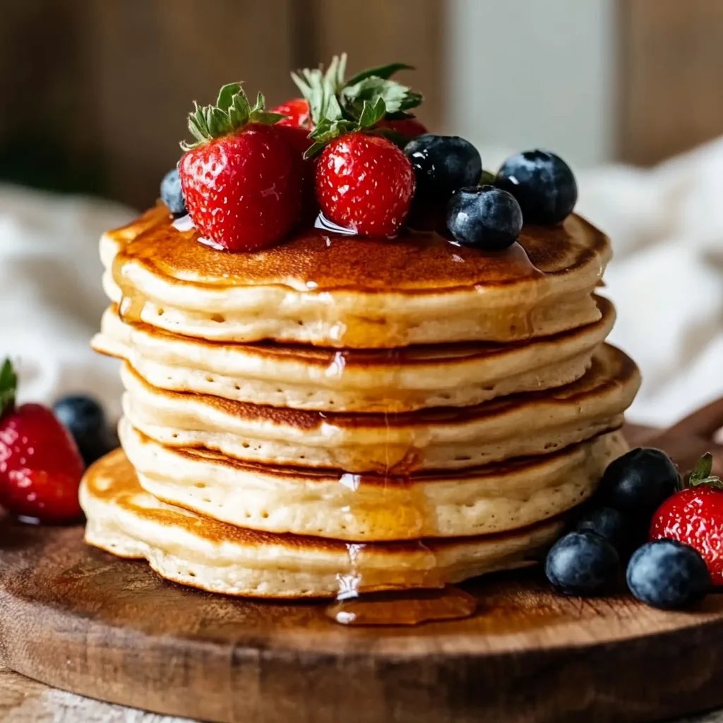 Fluffy Protein Pancakes