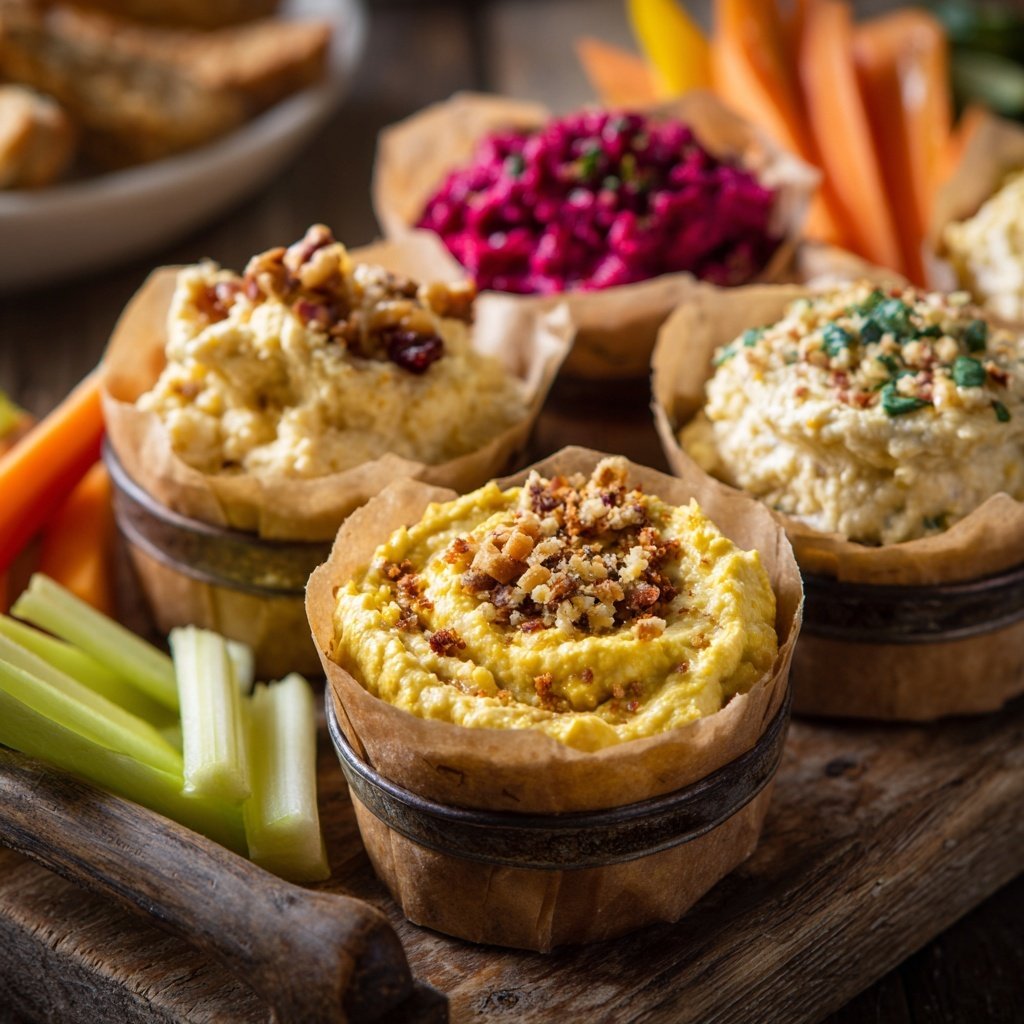 Healthy Snack Hummus Snack Boxes