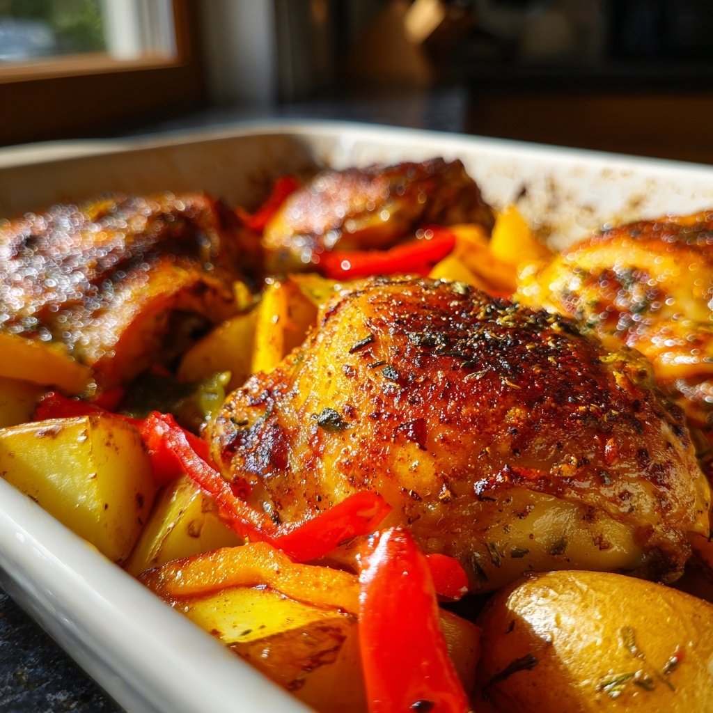 Easy Sheet Pan Dinner With Chicken