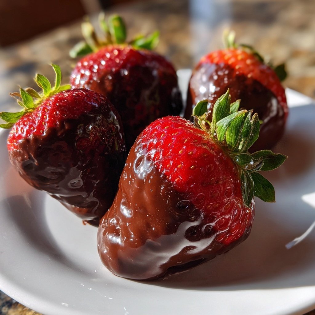 Chocolate Dipped Strawberries